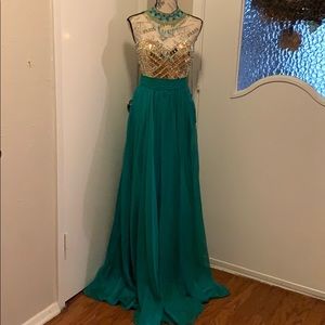 Embellished Dress-Royal Queen